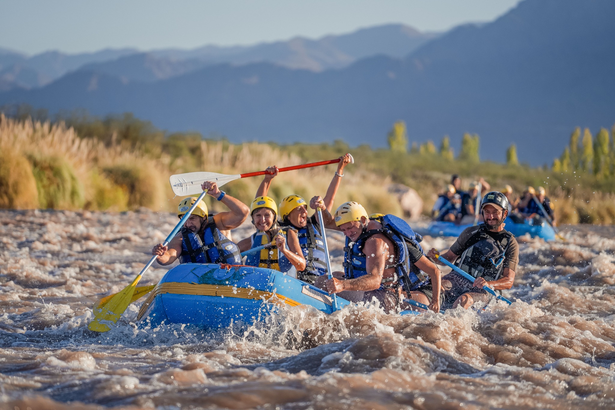 Rafting en el Río Tunuyán