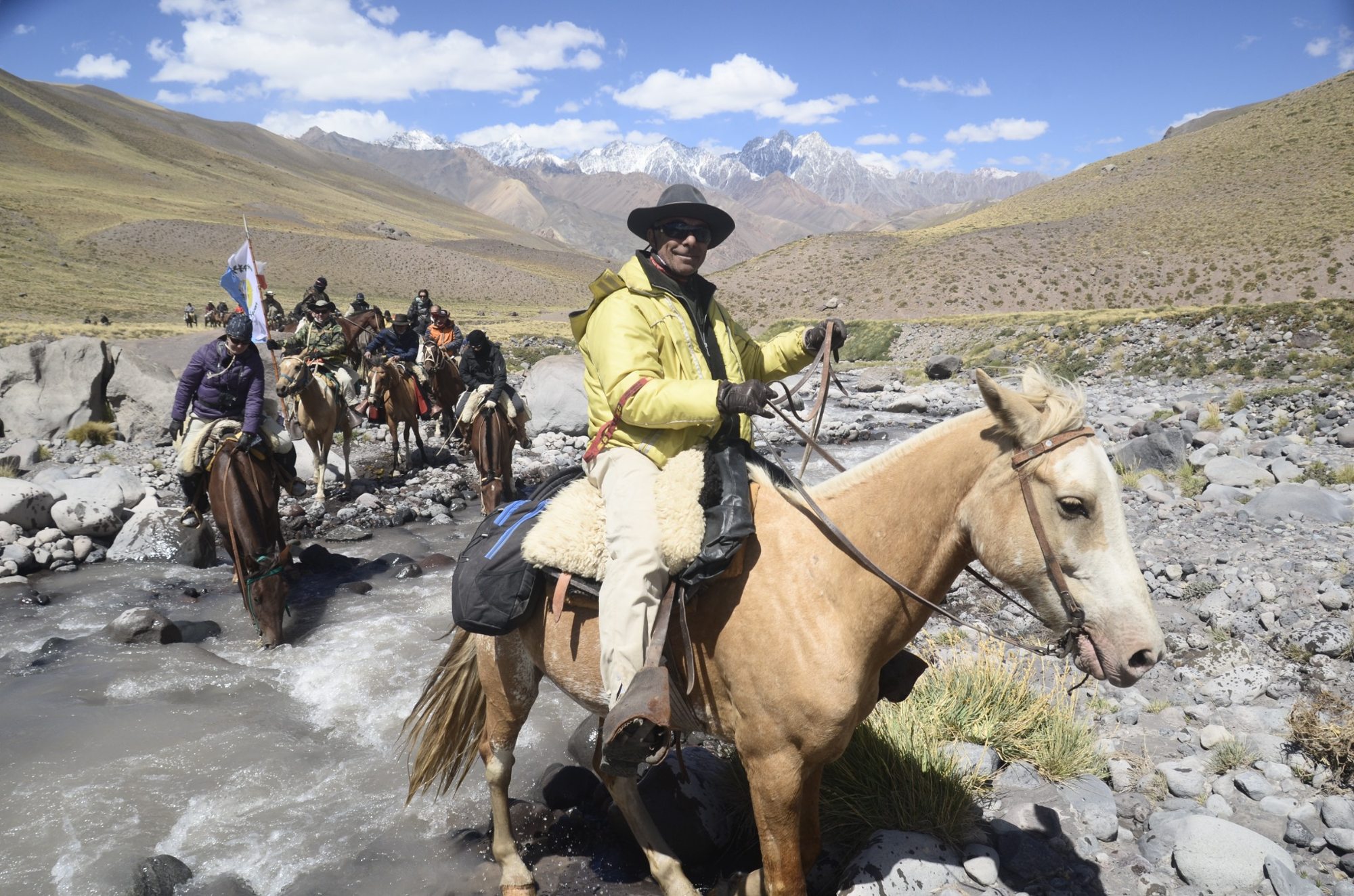 Cruce de los Andes, fotografía de expedición 12