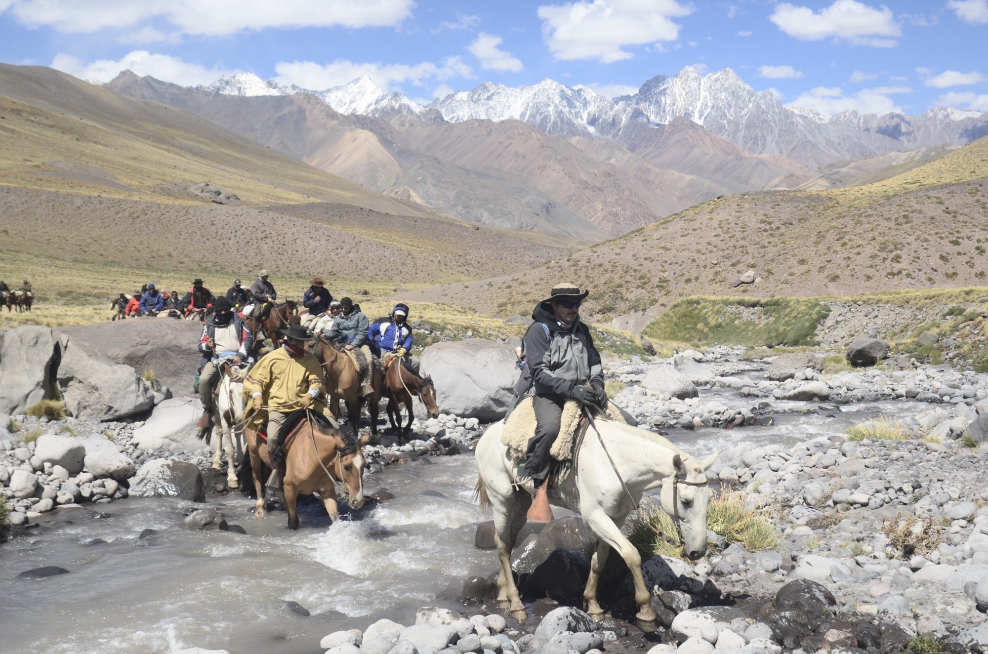 Cruce de los Andes, fotografía de expedición 13
