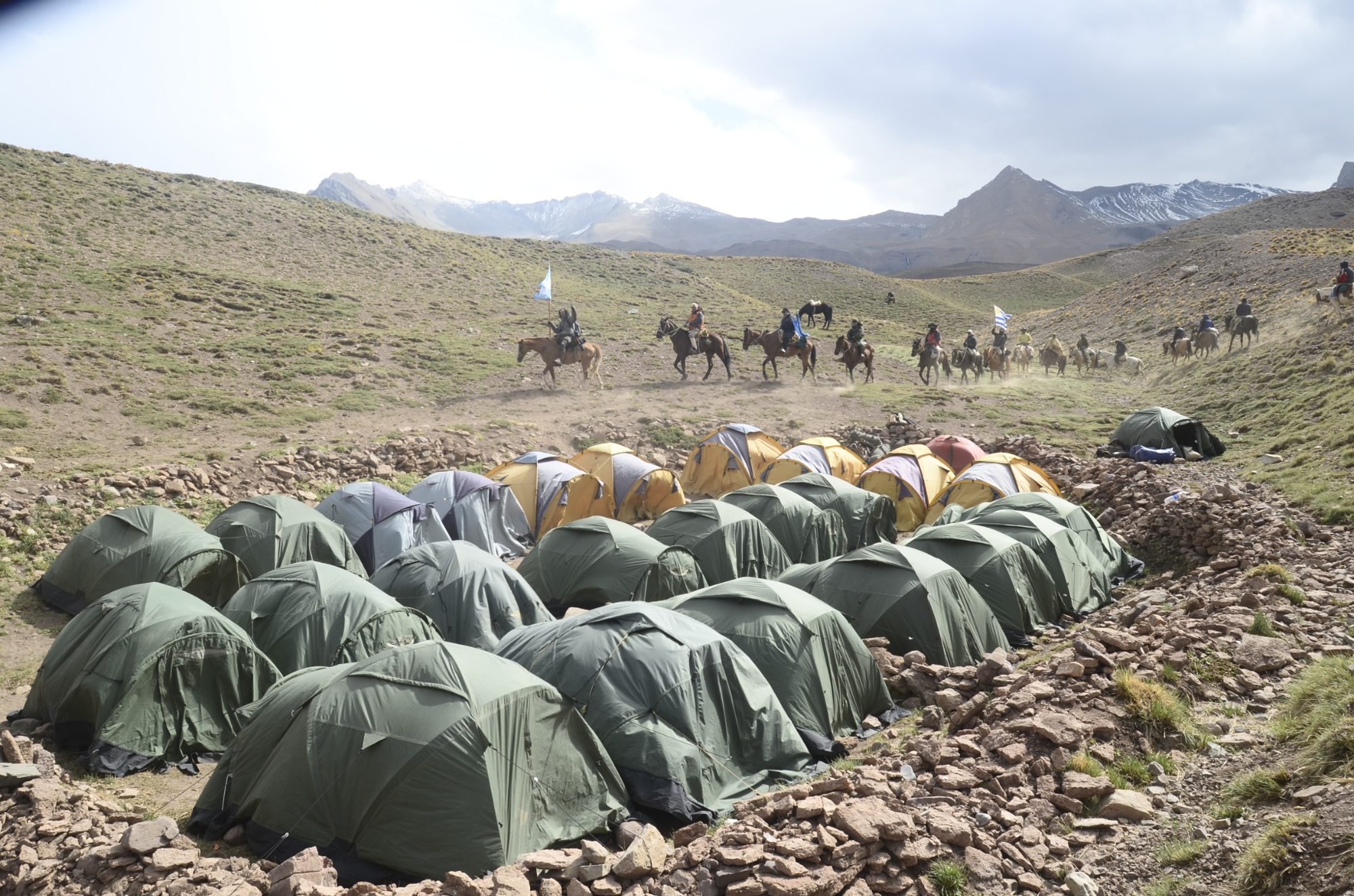 Cruce de los Andes, fotografía de expedición 14
