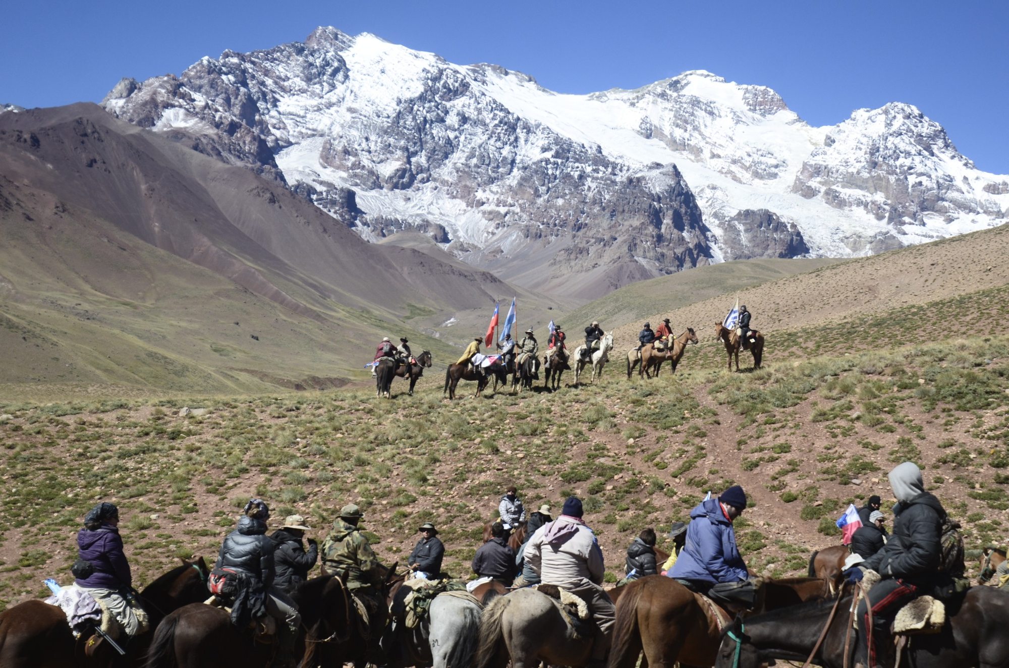 Cruce de los Andes, fotografía de expedición 17