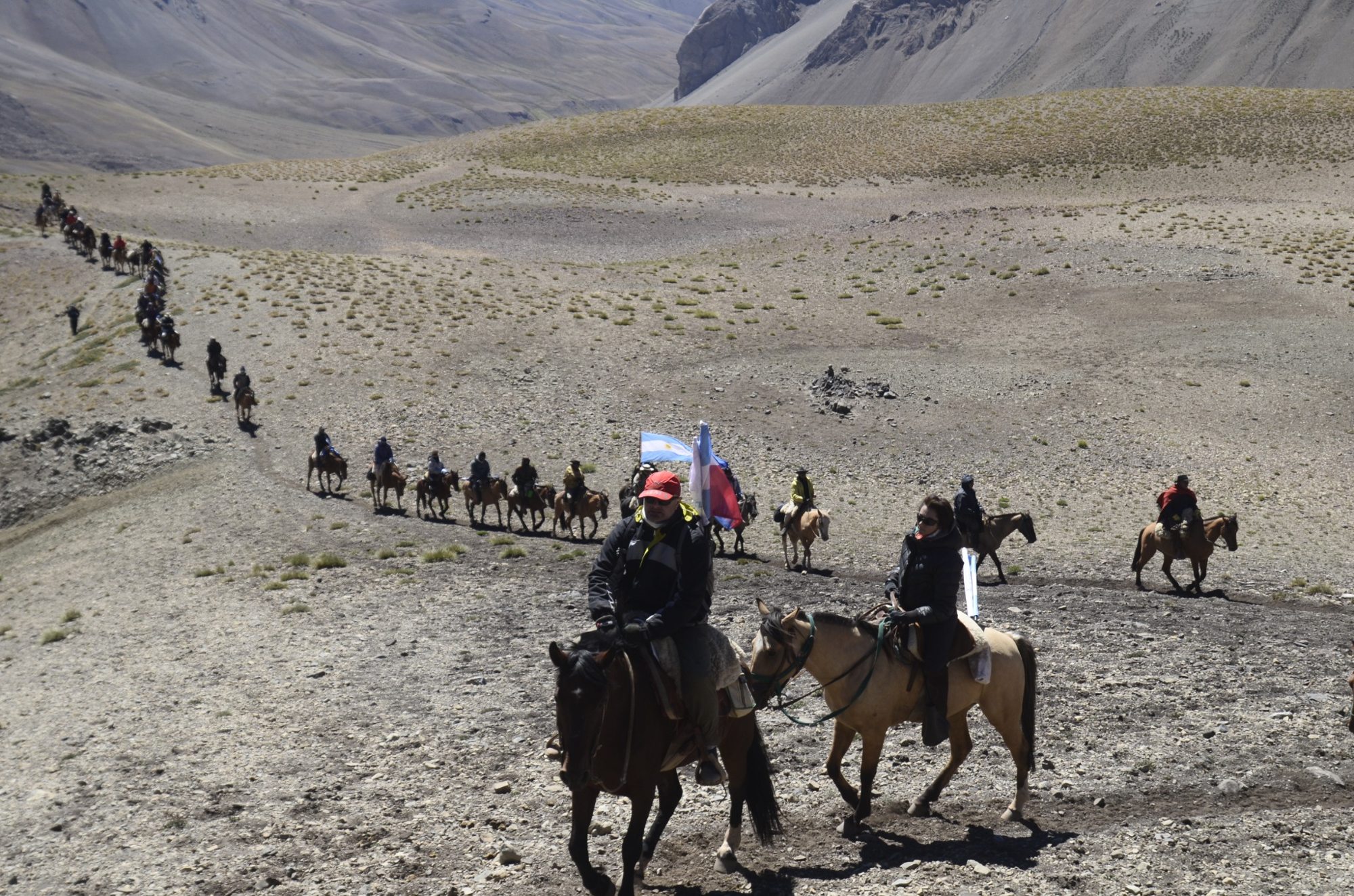 Cruce de los Andes, fotografía de expedición 19
